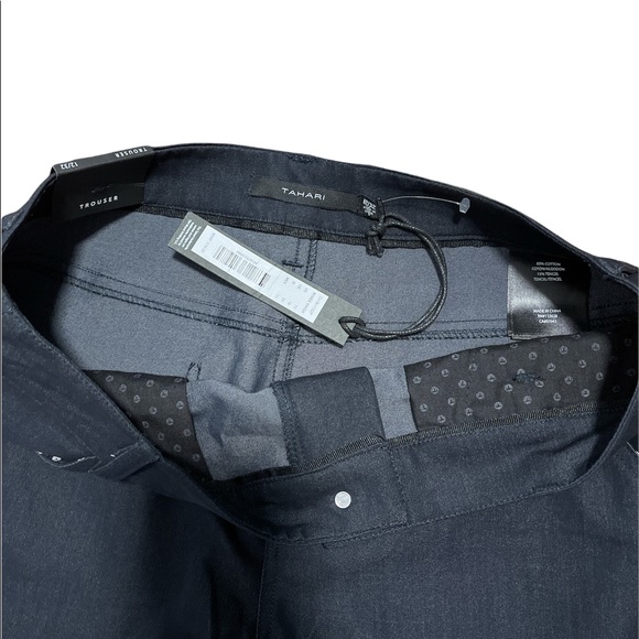 Tahari Trouser black pant 12/32 New with tag - Picture 3 of 9